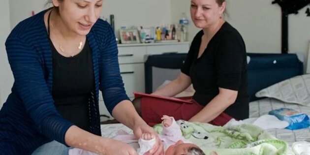 midwife visits after birth switzerland